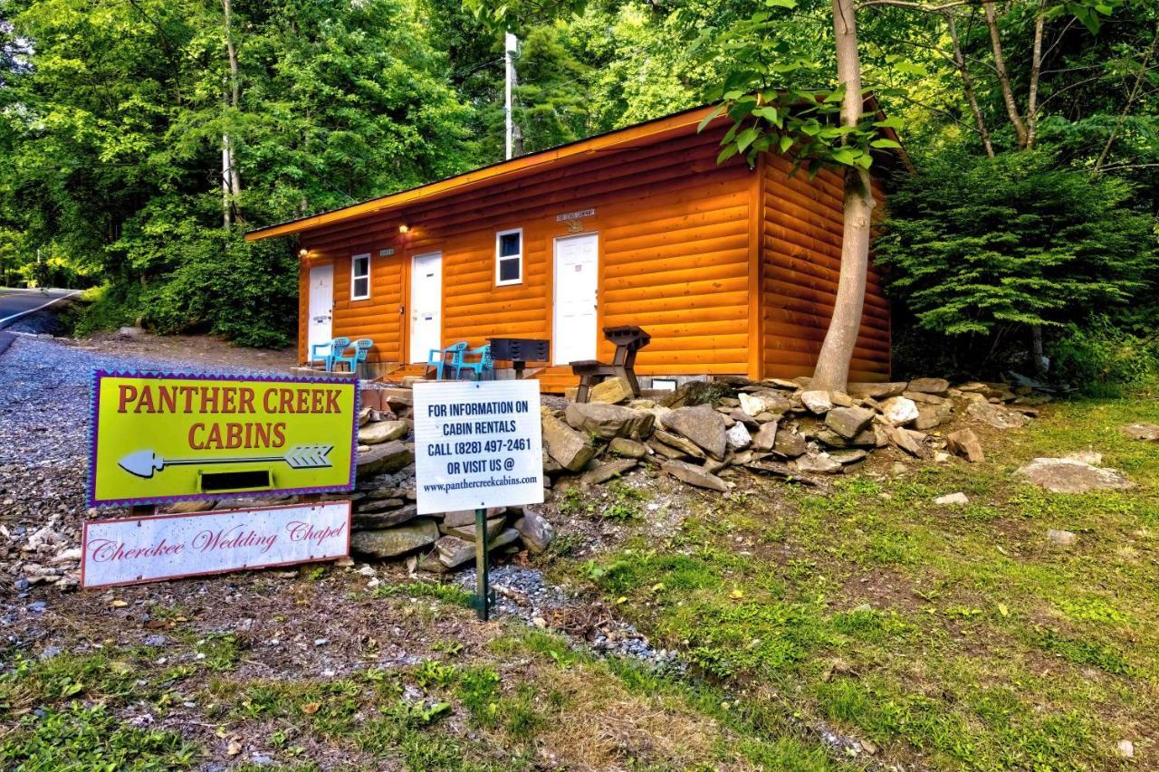 Panther Creek Cabins Cherokee Exterior photo